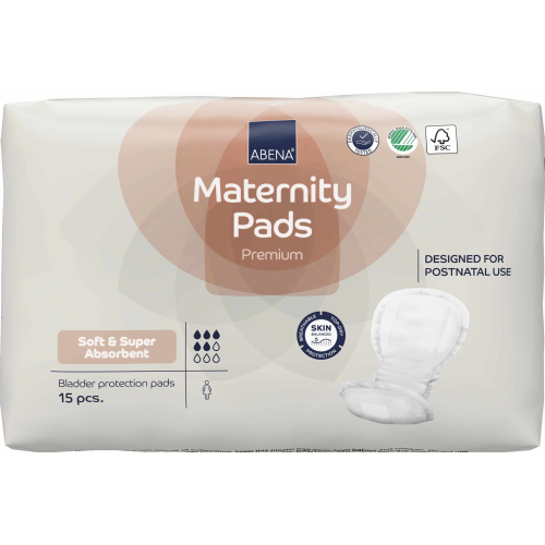 Abena Maternity - Absorbante anatomice post-natale - 825 ml - 15 buc