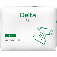 Delta Slip L2 - Scutece incontinenta adulti cu absorbtie 2700 ml - 23 buc