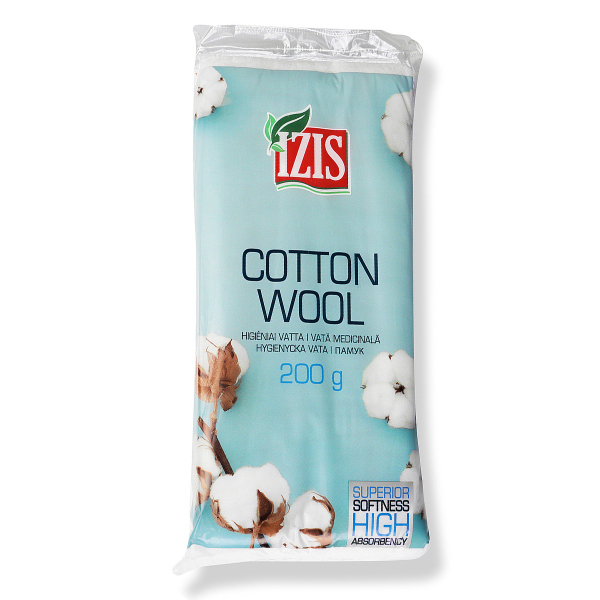 Vata medicinala din bumbac - 200 grame