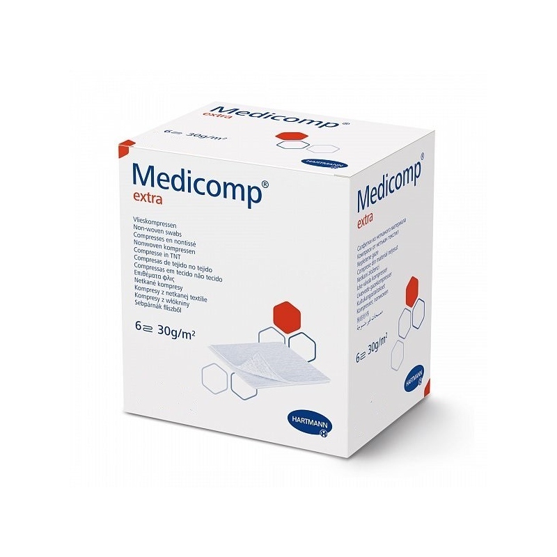 Medicomp Extra Sterile - Comprese netesut 10 x 10 cm - 25 buc