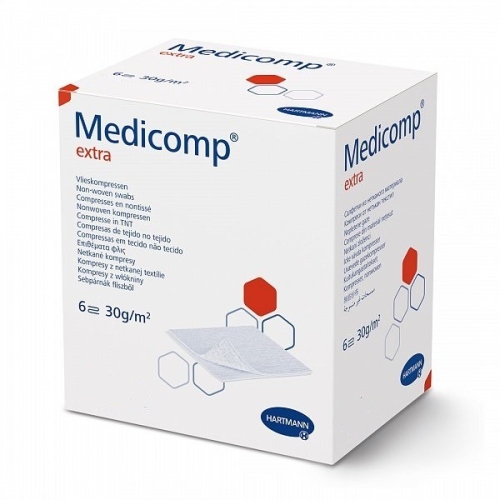 Medicomp Extra Sterile - Comprese netesut 10 x 10 cm - 25 buc
