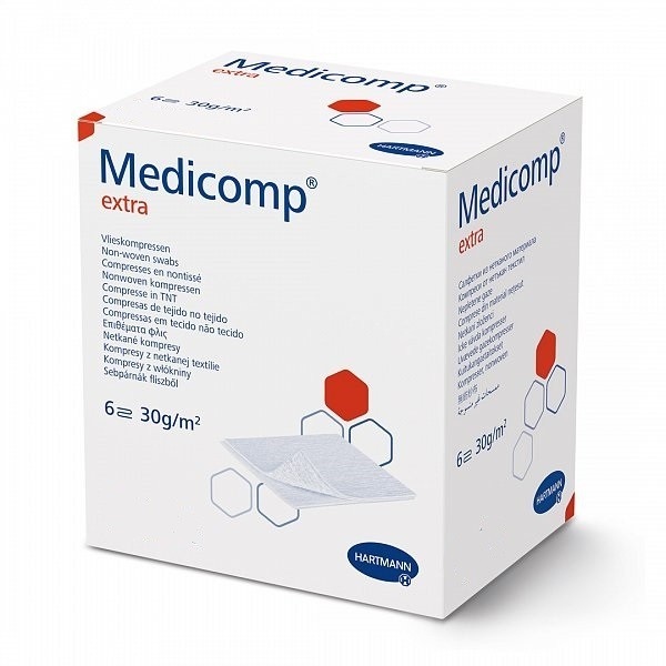 Medicomp Extra Sterile - Comprese netesut 5 x 5 cm - 25 buc