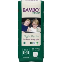 Bambo Dreamy - Scutece incontinenta baieti 8 - 15 ani cu absorbtie 1233 ml - 10 buc