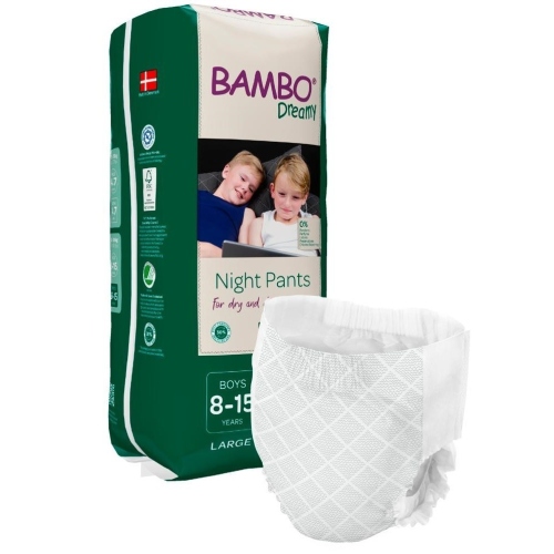 Bambo Dreamy - Scutece baieti 8 - 15 ani - 10 buc