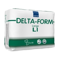 Delta Form L1 - Scutece incontinenta adulti cu absorbtie 2200 ml - 25 buc