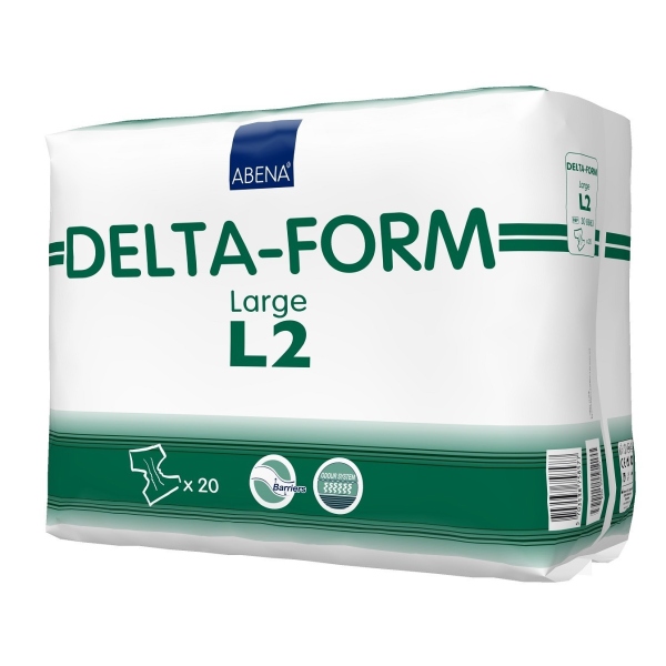 Delta Form L2 2700 ml - Scutece incontinenta adulti - 20 buc
