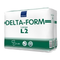 Delta Form L2 - Scutece incontinenta adulti cu absorbtie 2700 ml - 20 buc