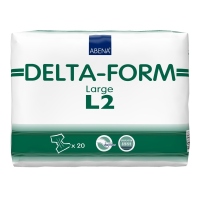 Delta Form L2 - Scutece incontinenta adulti cu absorbtie 2700 ml - 20 buc
