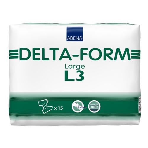 Delta Form L3 3200 ml - Scutece incontinenta adulti - 15 buc