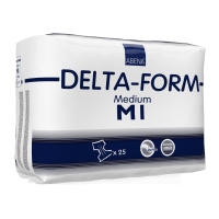Delta Form M1 - Scutece incontinenta adulti cu absorbtie 1700 ml - 25 buc