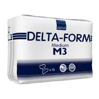 Delta Form M3 - Scutece incontinenta adulti cu absorbtie 2800 ml - 15 buc