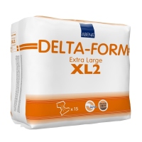 Delta Form XL2 - Scutece incontinenta adulti cu absorbtie 3200 ml - 15 buc