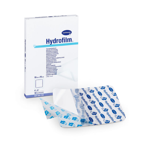 Hydrofilm - Plasturi sterili transparenti pentru protectia plagii - 10 x 15 cm - 10 buc