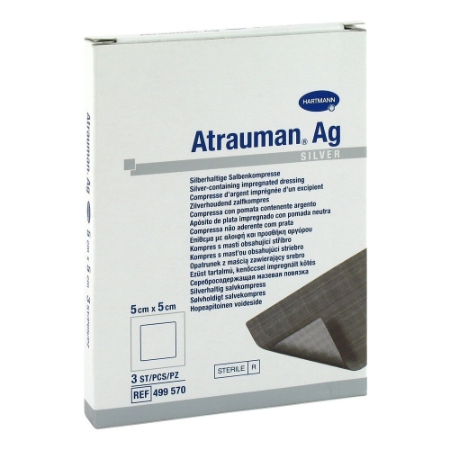 Atrauman AG - Pansament cu argint - 5 x 5 - 10 buc