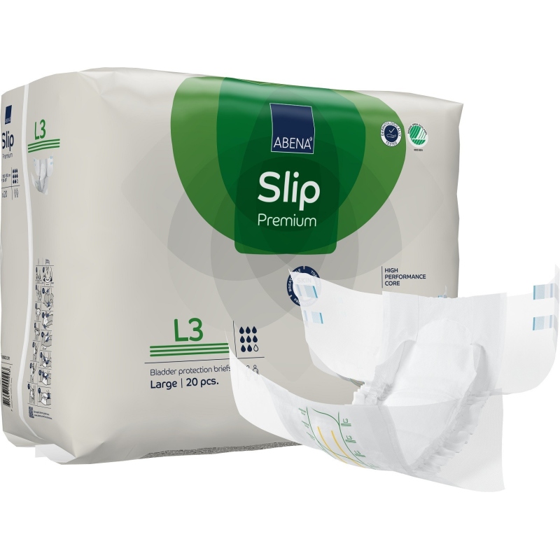 Abena Slip L3 - Scutece incontinenta adulti premium cu absorbtie 3400 ml - 20 buc