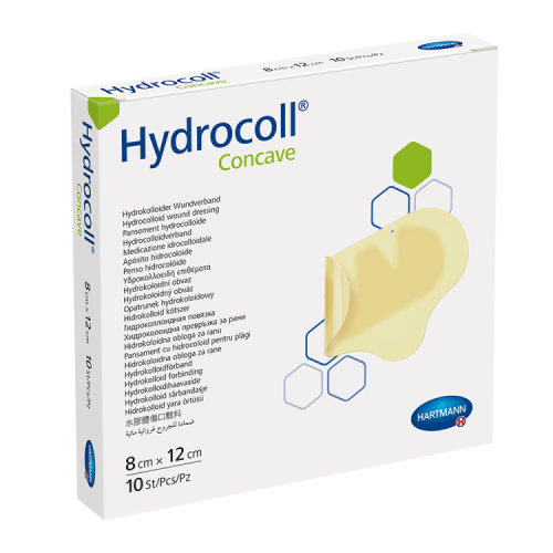 Hydrocoll Concave - Pansament hidrocoloidal absorbant - 8 x 12 cm - 10 buc