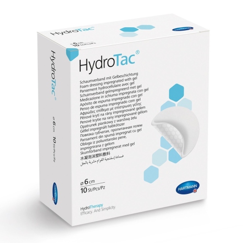 HydroTac - Pansament rotund cu hidrogel 6 cm - 10 buc