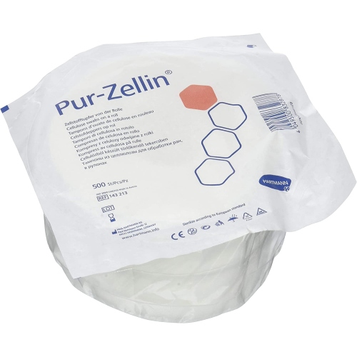 Pur-Zellin, tampoane celuloza, prestantate, 4 x 5 cm - 500 buc