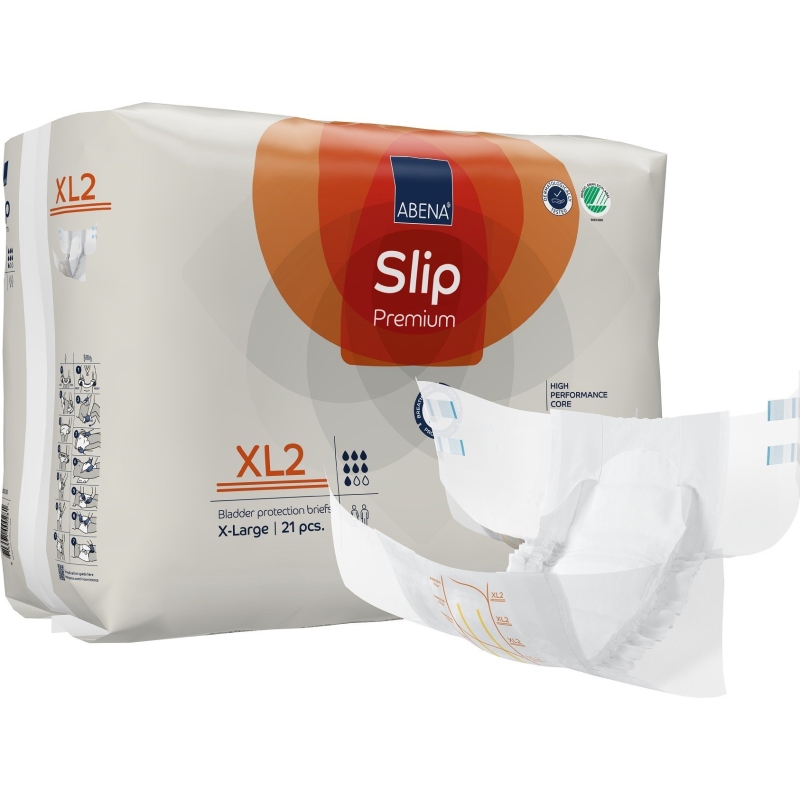 Abena Slip XL2 - Scutece incontinenta adulti premium cu absorbtie 3400 ml - 21 buc