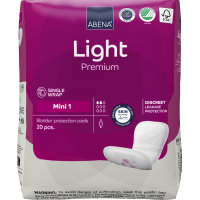 Abena Light Mini 1 - Absorbante anatomice - 180 ml - 20 buc