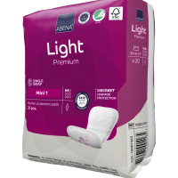 Abena Light Mini 1 - Absorbante anatomice - 180 ml - 20 buc