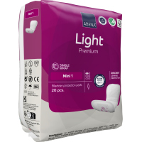 Abena Light Mini 1 - Absorbante anatomice - 180 ml - 20 buc