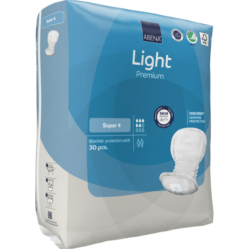 Abena Light Super 4 - Absorbante anatomice - 850 ml - 30 buc