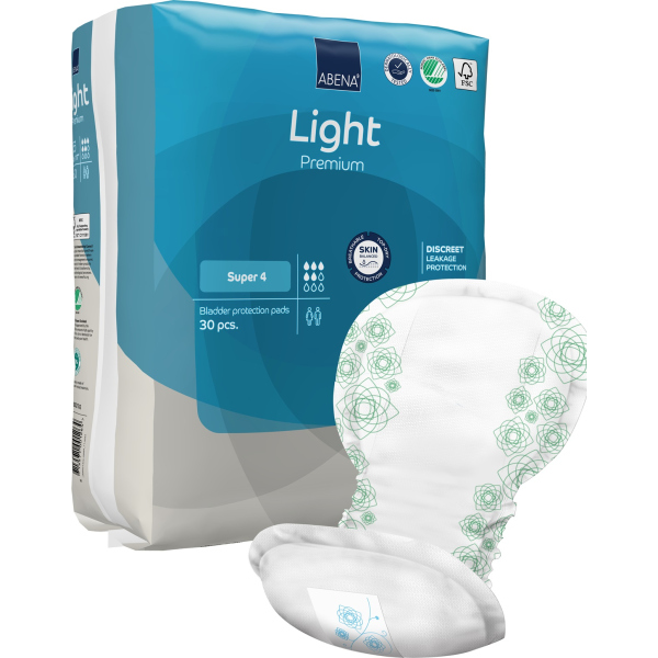 Abena Light Super 4 - Absorbante anatomice - 850 ml - 30 buc